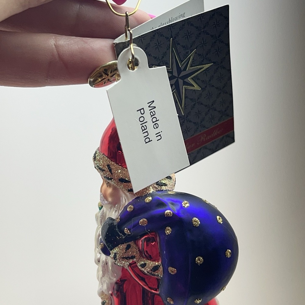 Christopher Radko Christmas Ornament "Woodland Wondered" - w/‎ Box & Tags Poland - Picture 6 of 12